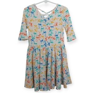 Dot Dot Smile Little Girls Size 3T 4T 3/4 Beautiful Bows Ballerina Dress Toddler
